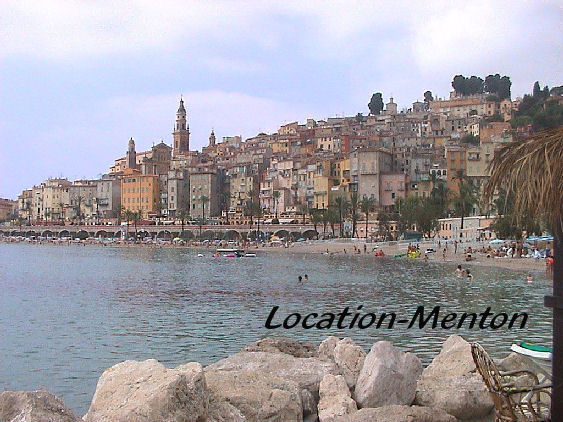 La vieille de Menton et ses plages